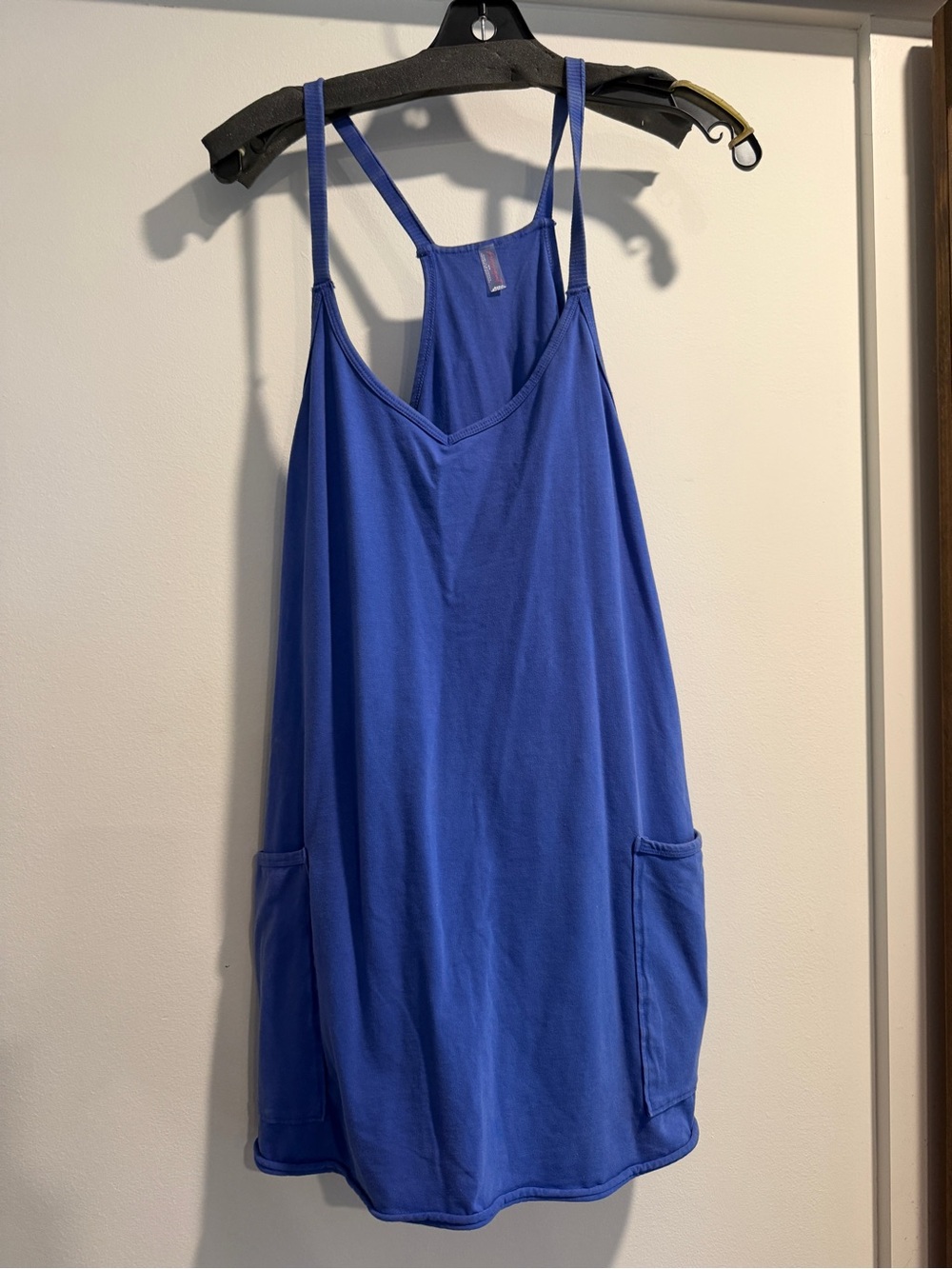 FP Movement by Free People Royal Blue Romper with Pockets